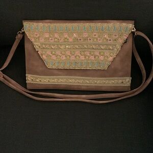 Embroidered Purse